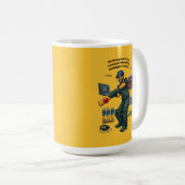 Mug Indian Software Engineer Coder Playing Cricket URM (Devant droit)