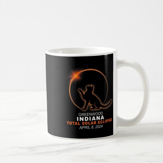 Mug Indiana Total Solar Eclipse 2024 1 (Droite)
