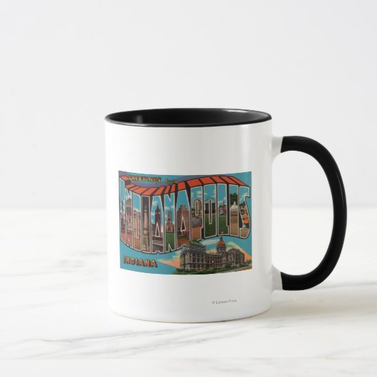 Mug Indianapolis, Indiana (Immeuble Capitale) (Droite)