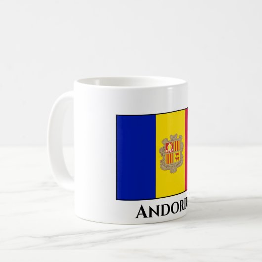 Mug Indicateur Andorre (Devant gauche)