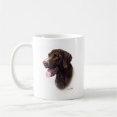 Mug Indicateur aux cheveux courts allemand (Gauche)