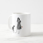 Mug Indicateur aux cheveux courts allemand (Devant gauche)