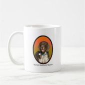 Mug Indicateur aux cheveux courts allemand (Gauche)
