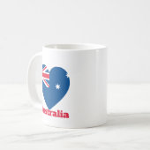 Mug Indicateur cardiaque Australie (Devant gauche)