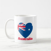 Mug Indicateur cardiaque Australie (Gauche)