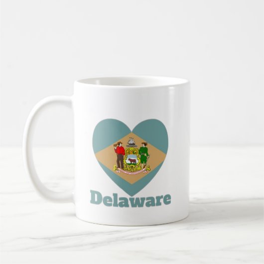 Mug Indicateur cardiaque du Delaware (Gauche)