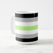 Mug Indicateur de fierté d'agent (Devant gauche)