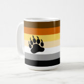 Mug Indicateur de la fierté de l'ours (Devant gauche)