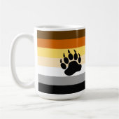 Mug Indicateur de la fierté de l'ours (Gauche)