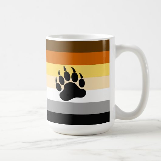 Mug Indicateur de la fierté de l'ours (Droite)