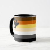 Mug Indicateur de la fierté de l'ours (Devant gauche)