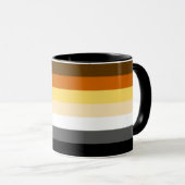 Mug Indicateur de la fierté de l'ours (Devant droit)