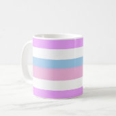 Mug Indicateur de la fierté intersexuelle (Devant gauche)
