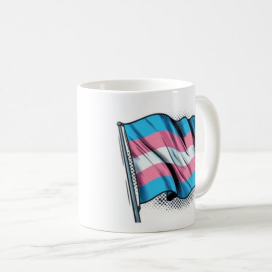 Mug Indicateur de la tarification trans (Devant droit)