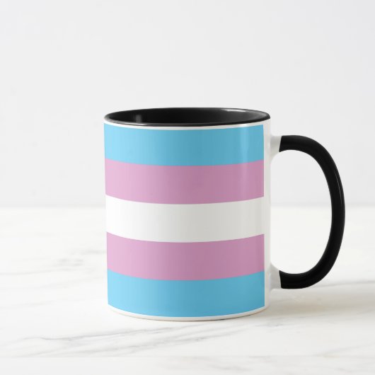 Mug Indicateur de la Trans Pride (Droite)