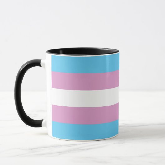 Mug Indicateur de la Trans Pride (Gauche)