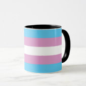 Mug Indicateur de la Trans Pride (Devant droit)