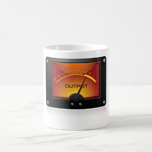 Mug Indicateur de niveau de sortie VU Meter Audio
