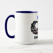 Mug Indicateur de parachutisme aéroporté américain sur (Gauche)