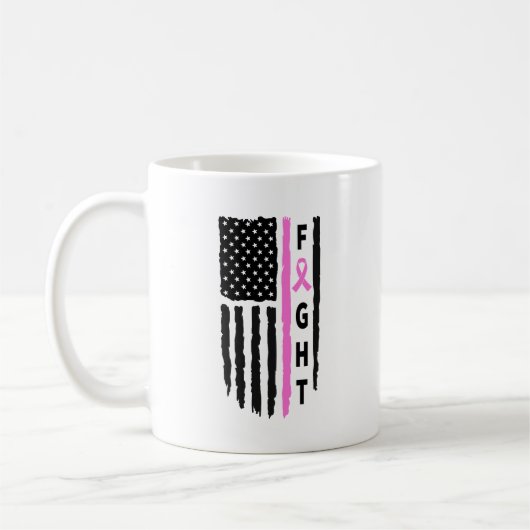 Mug Indicateur Lutte contre le cancer du sein (Gauche)