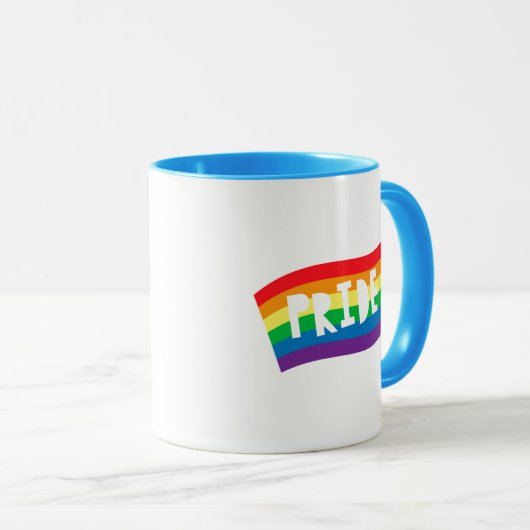 Mug Indicateur Rainbow de Pride (Devant droit)
