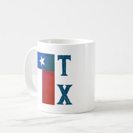 Mug Indicateur Texas (vertical) (Devant gauche)