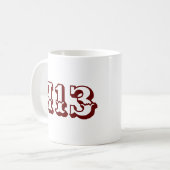 Mug Indicatif régional 413 (Devant gauche)