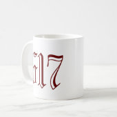 Mug Indicatif régional 617 (Boston) (Devant gauche)