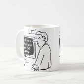 Mug Indice de loterie de machine de point de cendres (Devant gauche)