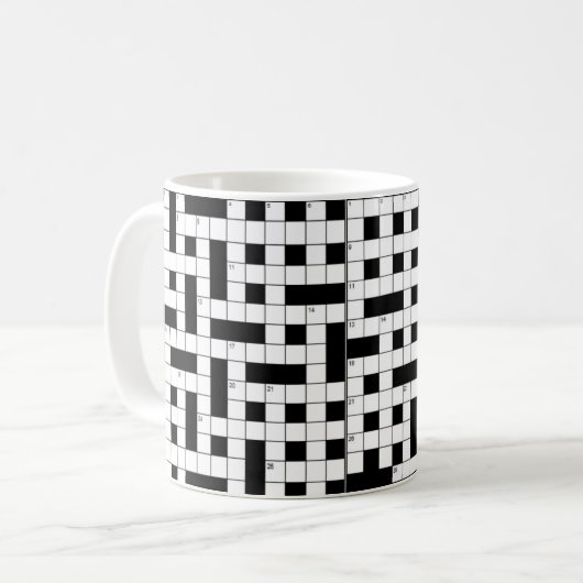 Mug Indice de mot croisé (Devant gauche)