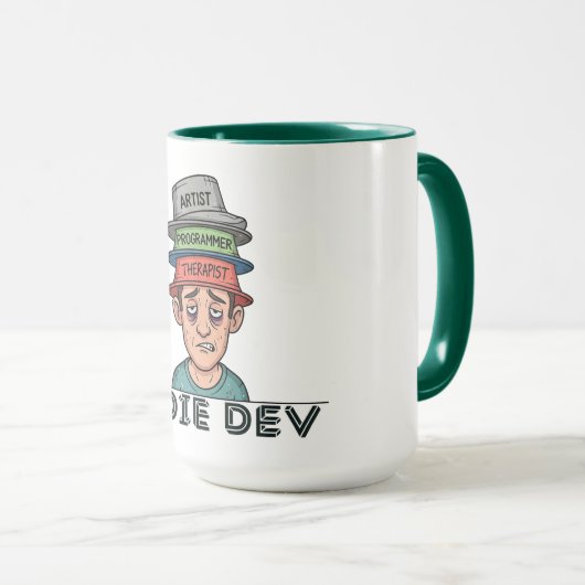 Mug Indie Developer (Devant droit)