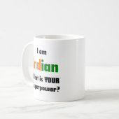 Mug indien (Devant gauche)