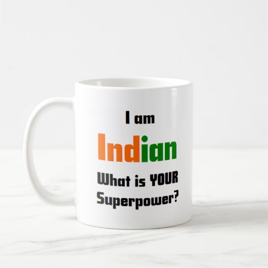 Mug indien (Gauche)