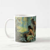 Mug Indiens d'autrefois, Les chasseurs de dindons de T (Gauche)