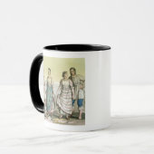 Mug Indiens de Michoacan dans le costume traditionnel, (Devant gauche)