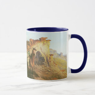 Mug Indiens vintage, Maraudeurs de la Prairie, Seltzer