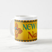 Mug Indigène de nanomètre (Devant gauche)