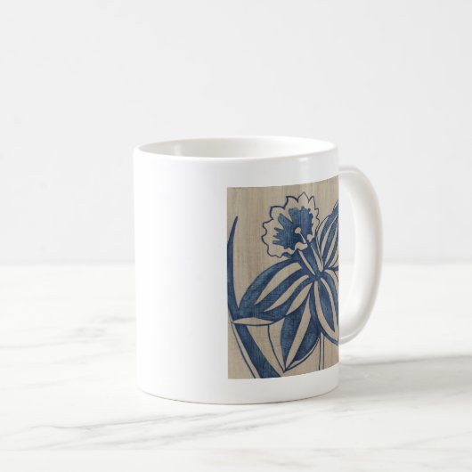 Mug Indigo Daffodil (Devant droit)
