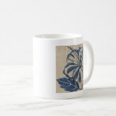 Mug Indigo Hibiscus (Devant droit)