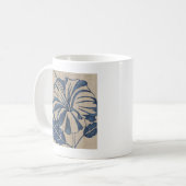 Mug Indigo Hibiscus (Devant gauche)