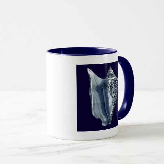 Mug Indigo Shells I (Devant droit)