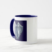 Mug Indigo Shells I (Devant gauche)