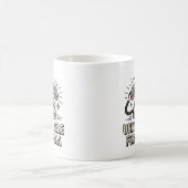 Mug Indisponible pour le Drame, Sass Émotionnel avec V (Centre)