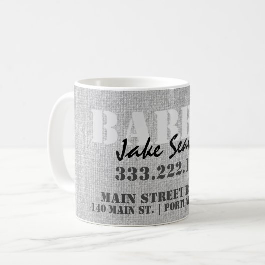 Mug Industrie moderne Gris Barber (Devant gauche)
