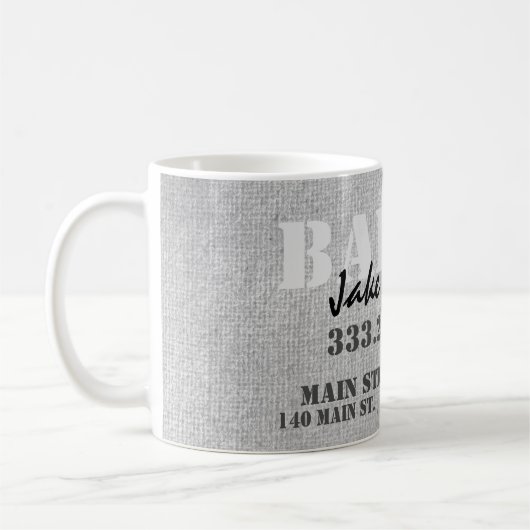 Mug Industrie moderne Gris Barber (Gauche)