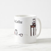 Mug ineedcoffee, j'ai besoin de café (Devant droit)