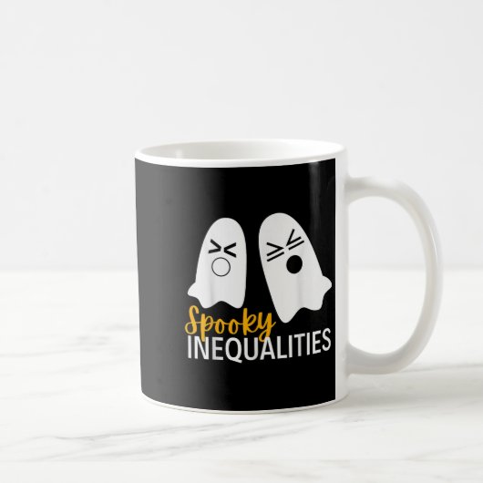Mug Inégalités éffrayantes Fantôme Drôle Halloween Thé (Droite)
