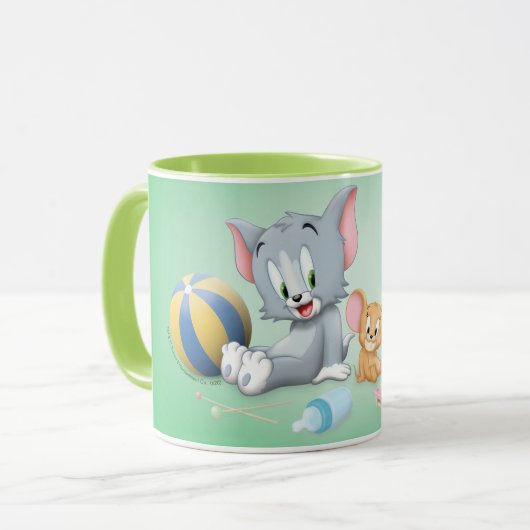 Mug Infant Tom and Jerry Playing With Toys (Devant gauche)