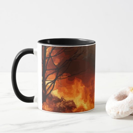 Mug Inferno (Avec donut)