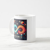 Mug Infinité cosmique : Explorez l'Infini (Devant gauche)